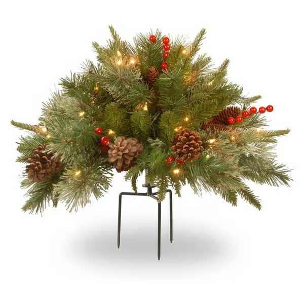 🎄Christmas Sale Flash 49% OFF🎄Pre-lit Artificial Christmas Tree Feel Real Urn Filler