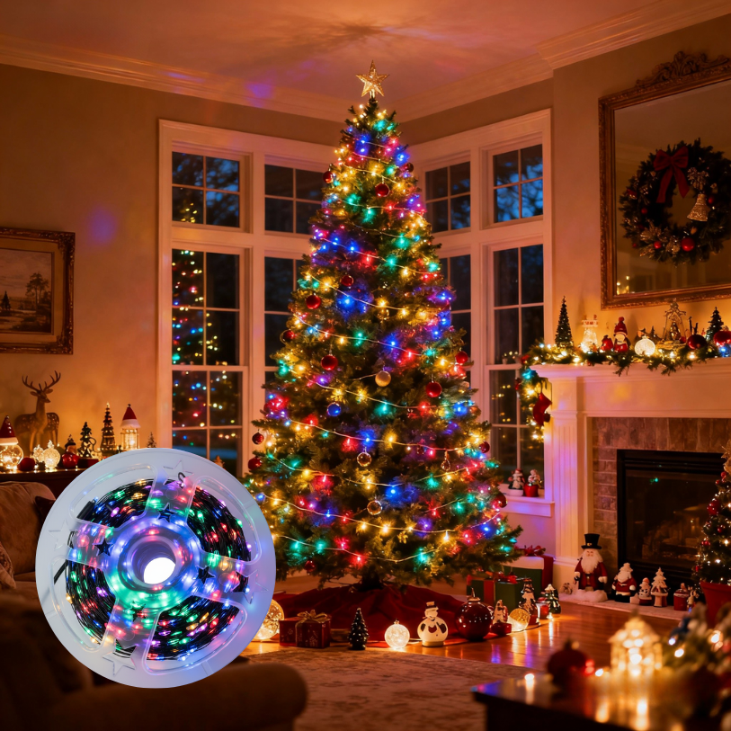Star Fairy Lights with Remote Control - Make Every Christmas Tree Sparkle with Magic