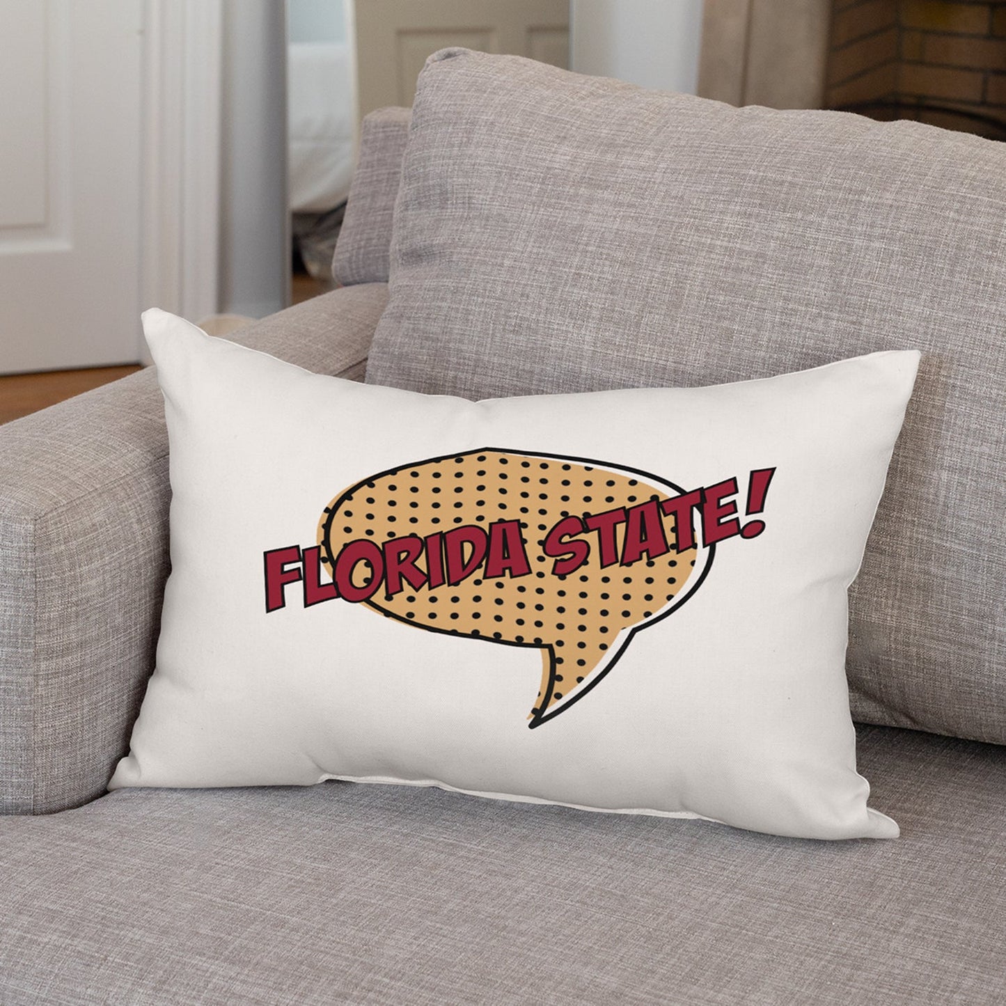 Florida State, College! Pillow