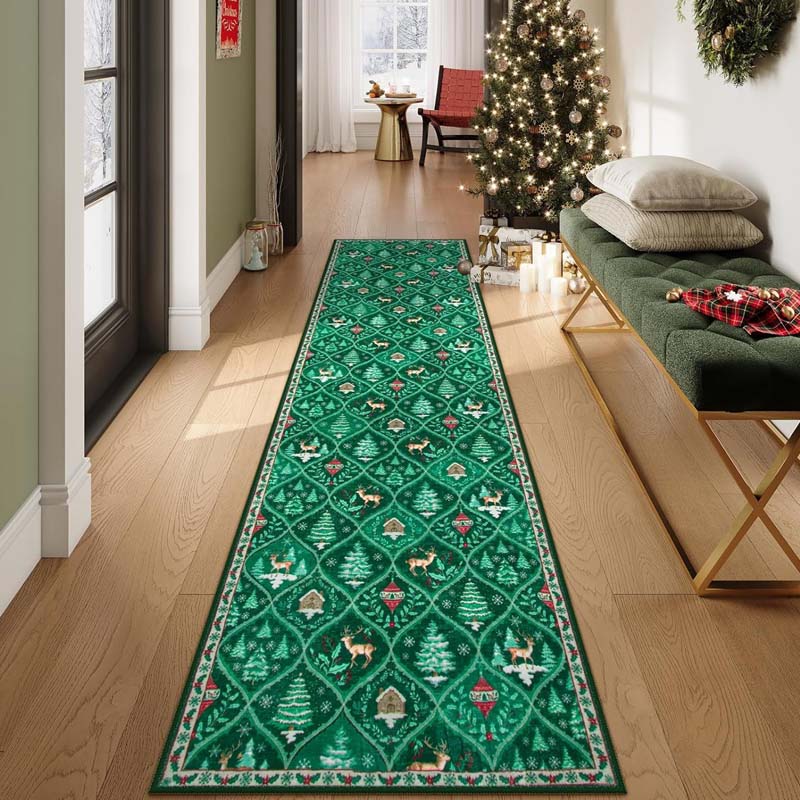 🎊Christmas sale - 50% Off🎊Soft Non-Slip Christmas Rug For Home Decor