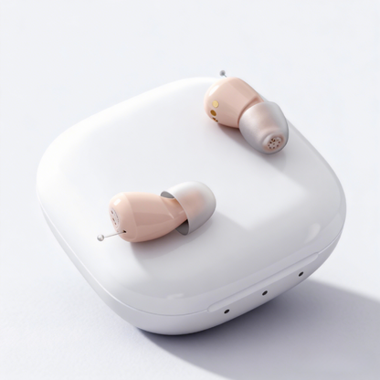 Adult Sound Amplification Earbuds – Wireless, Rechargeable & Comfortable | Clear, Balanced Sound in a Small, Discreet Design for Adults and Seniors
