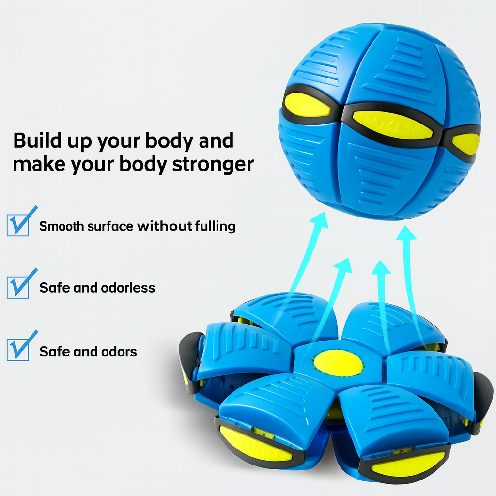 🔥 Final Hours: 60% OFF — Magic UFO Metaball for Kids & Pets | Bouncy Ball + Flying Saucer Fun