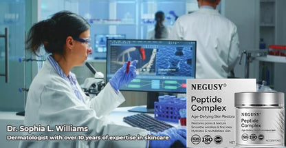 🧬𝑁𝐸𝐺𝑈𝑆𝑌® 𝑃𝑒𝑝𝑡𝑖𝑑𝑒 𝐶𝑜𝑚𝑝𝑙𝑒𝑥 𝐴𝑔𝑒-𝐷𝑒𝑓𝑦𝑖𝑛𝑔 𝑆𝑘𝑖𝑛 𝑅𝑒𝑠𝑡𝑜𝑟𝑎𝑡𝑖𝑣𝑒 𝐶𝑟𝑒𝑎𝑚