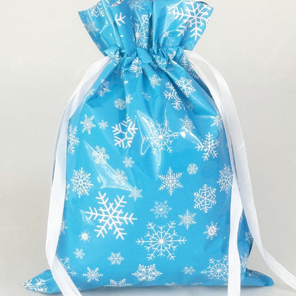 🎁 Christmas Drawstring Gift Bags🎄 — Assorted Sizes for Easy Holiday Wrapping