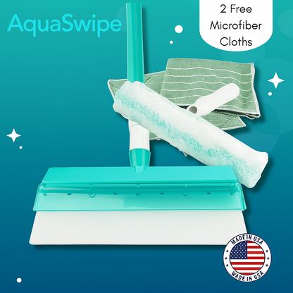AquaSwipe™ Recyclable Silicone Window Squeegee Kit