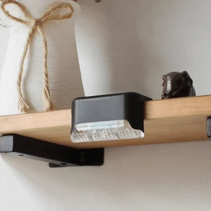 🎄 Solar Deck Lights, Automatically ON/OFF💡 4 PCS IN 1 Set