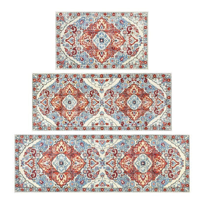 💖💖Boho Washable Kitchen Rugs Sets of 3 - Non Slip Kitchen Rugs