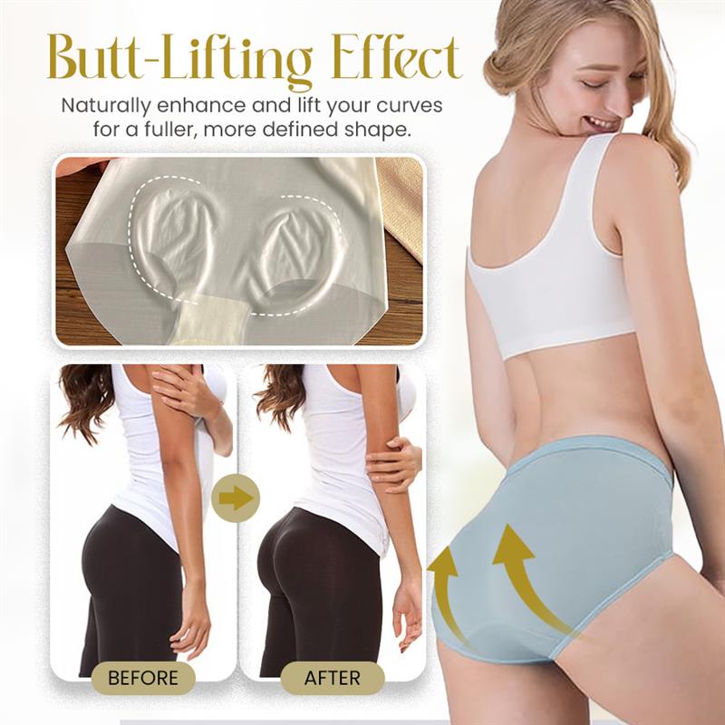 🔥Last Day Promotion 49% Off🔥High - waisted Seamless Ice - silk Mask - style Briefs