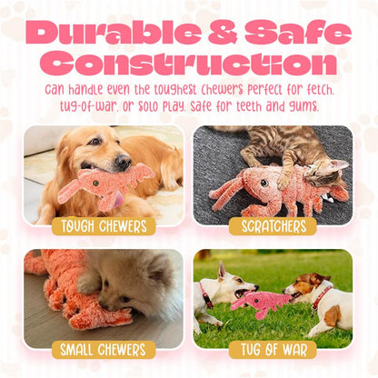 🔥Last Day Promotion 49% OFF 🐕Floppy Lobster Funny Plush Toy for Pets