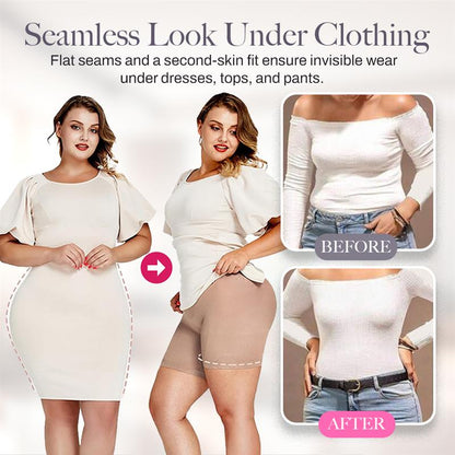 Mesh Criss-Cross Firm Control Shaping Bodysuit