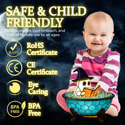 👻Midnight Ghost Bubble Lamp: Awaken the Slumbering Fear!