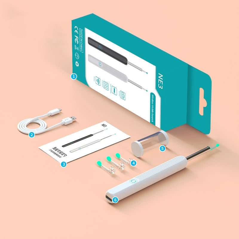 Visual Ear Pick Wireless Cleaning Endoscope HD Earwax Removal Tool