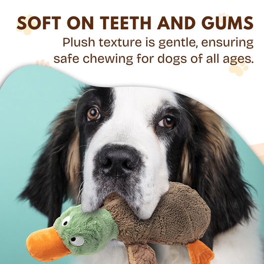 2025 Best Pet Supplies 2-in-1 Skin Stuffless Dog🐕 Squeaky Toy