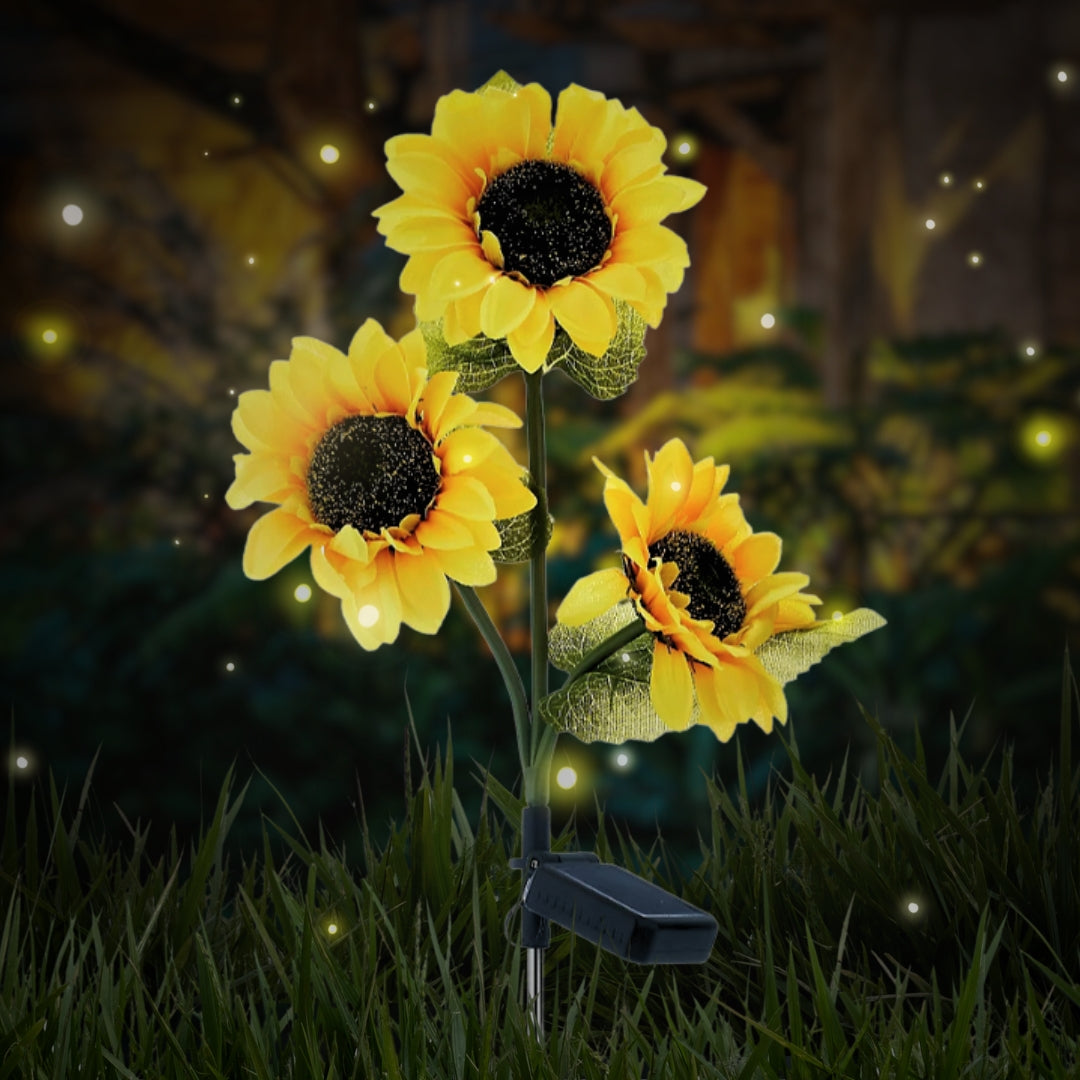 🌞Women's Equality Day - Solar LED Sunflower Garden Lights-29.6inch/75cm