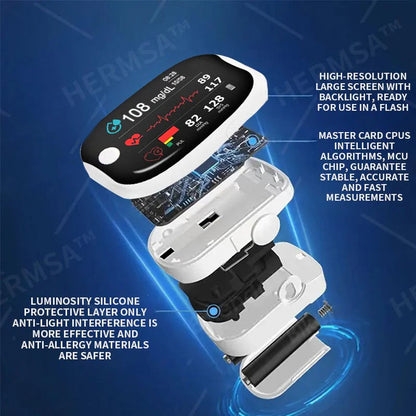 [OFFICIAL STORE] JEREMYTIS™ High-Precision Multi-Purpose Non-Invasive Medical Device(For Blood Glucose, Blood Oxygen, and Blood Pressure Monitoring)[99.9% Accuracy]