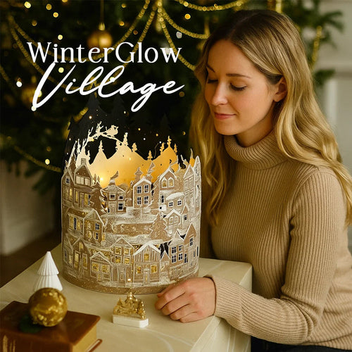 🎄 WinterGlow Village – A Magical Christmas Centerpiece