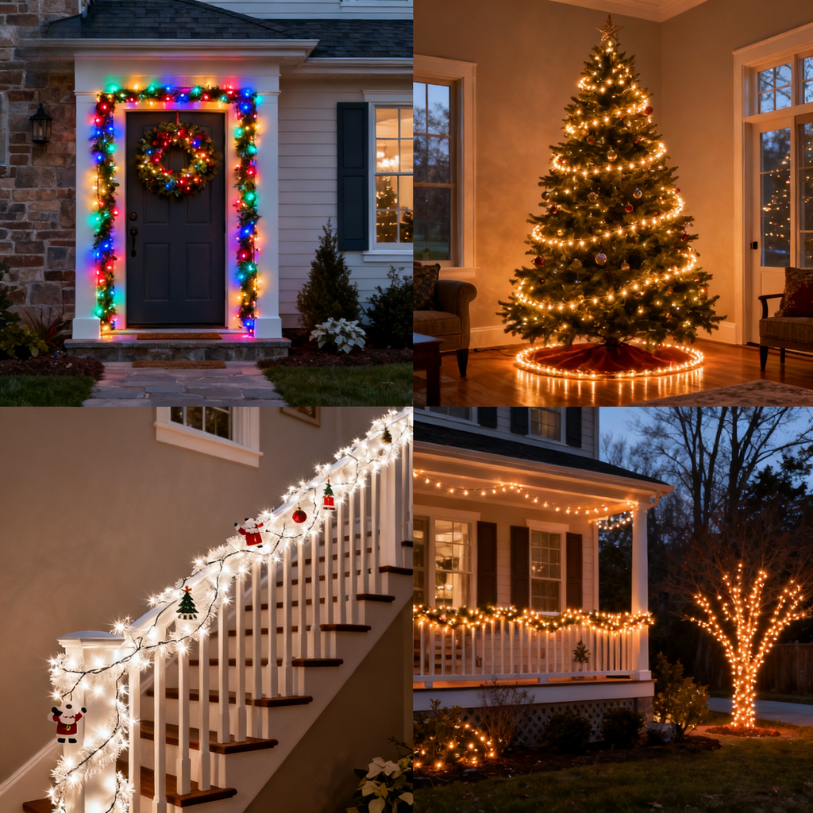 Star Fairy Lights with Remote Control - Make Every Christmas Tree Sparkle with Magic