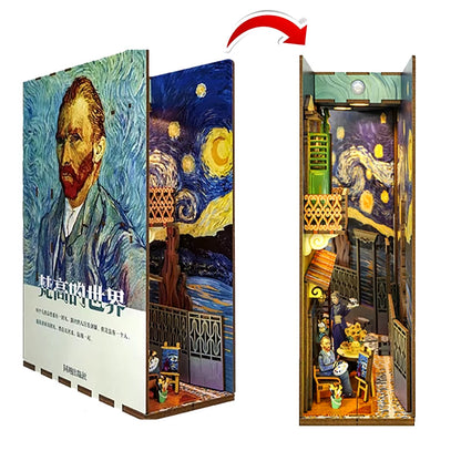 Diy Book Nook Kit | Van Gogh's Dream