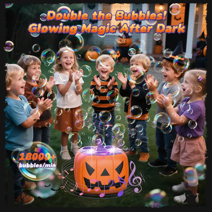 【𝐋𝐢𝐦𝐢𝐭𝐞𝐝 𝐄𝐝𝐢𝐭𝐢𝐨𝐧】🎃Spooky Fun! Haloween Pumpkin Bubble Machine