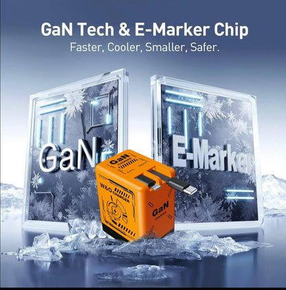 ⏰Limited stock!🔥W&O 2-in- GaN  Fast Charger