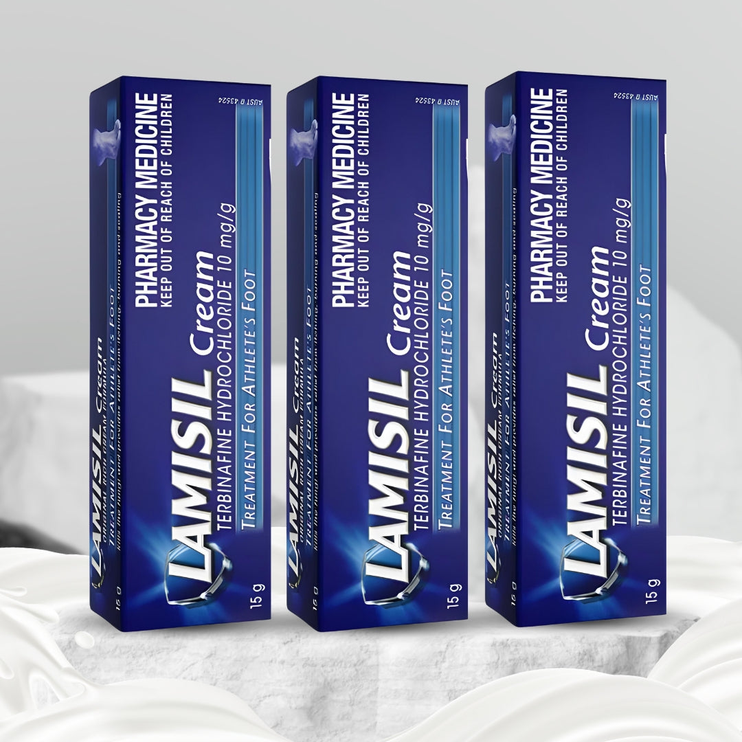 🦶Lamisill™ 1 Week Athlete's Foot Treatment, Antifungal Cream with Terbinafine Hydrochloride 1%, Fast Symptom Relief & Prevents Recurrence