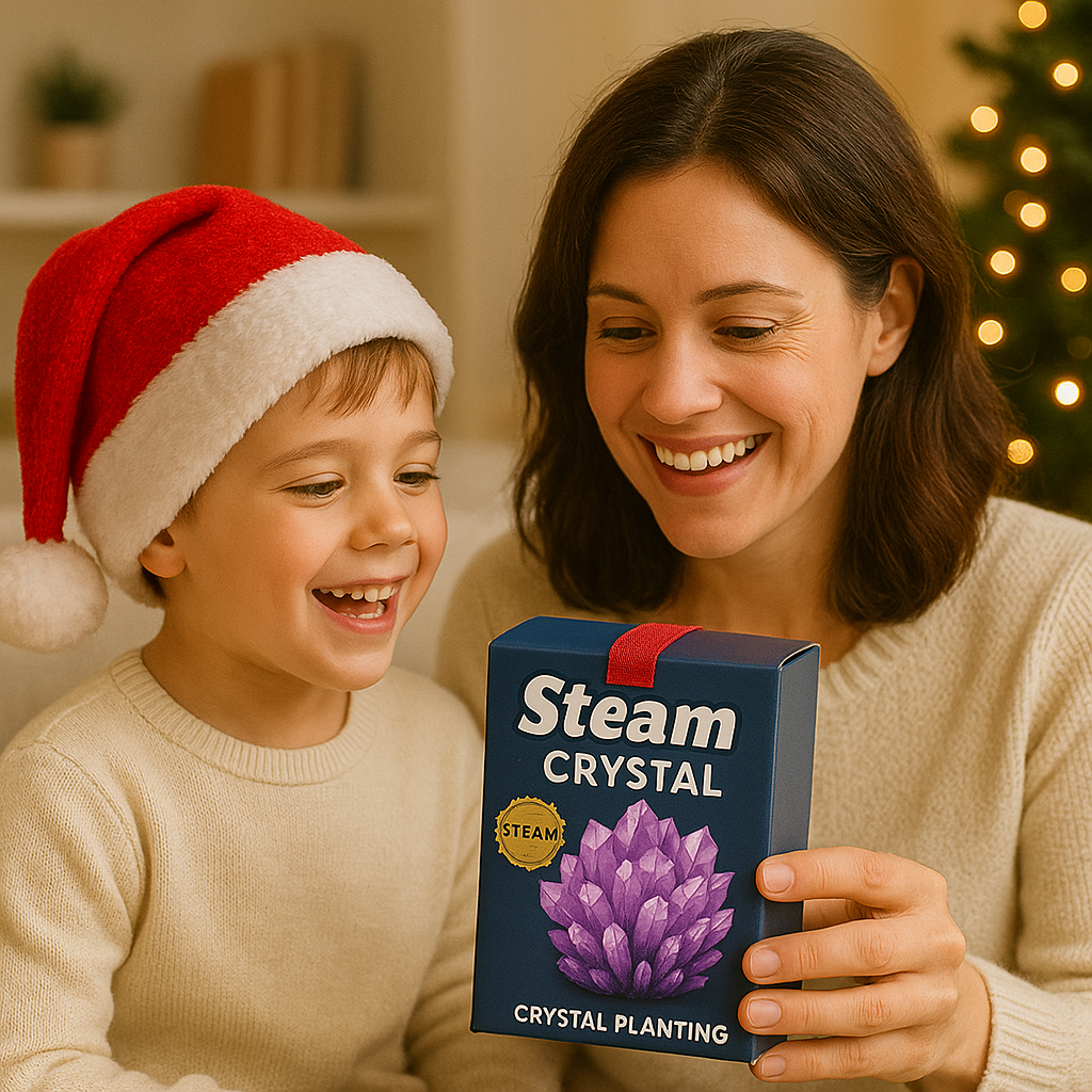 Crystiq National Geographic Vibrant Crystal Growing Kit