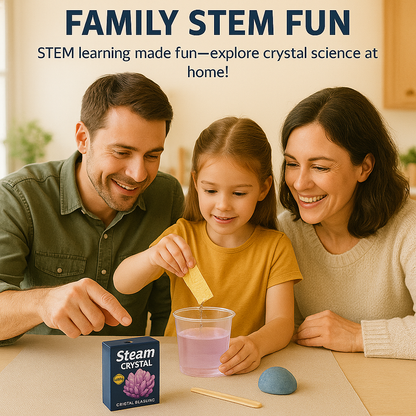 Crystiq National Geographic Vibrant Crystal Growing Kit