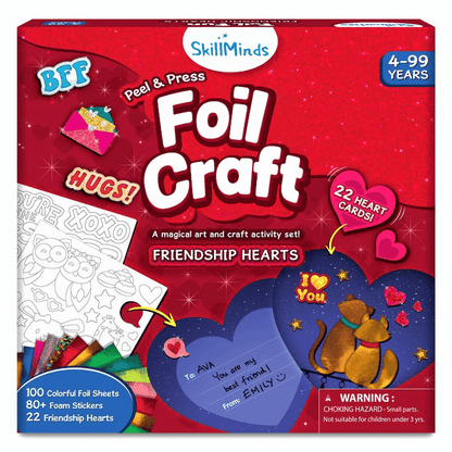🔥LAST DAY 55% OFF - Foil Art & Craft Activity 🤲💓No Mess Art Kit