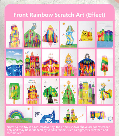 🖼️DIY Rainbow Scratch-tastic Adventure🚀