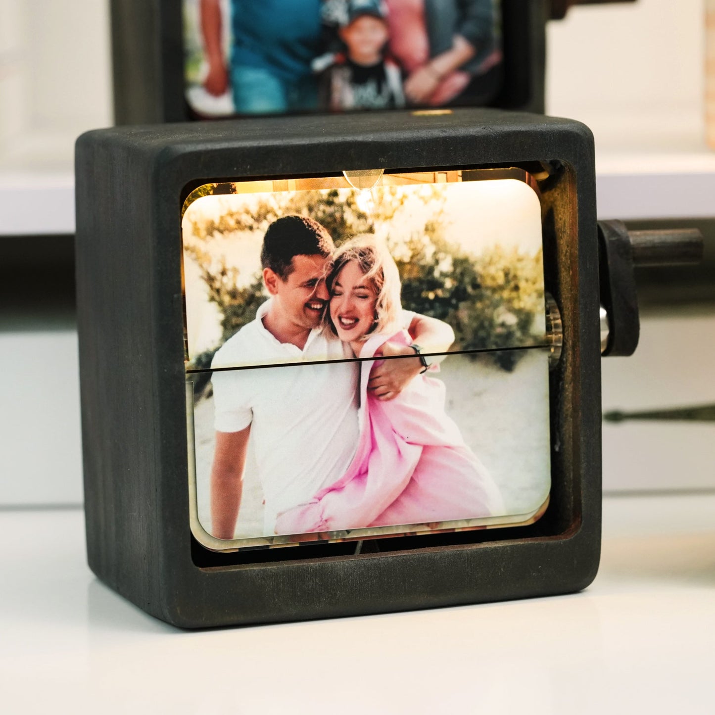 Flip Photo Box – Customizable Memory Album