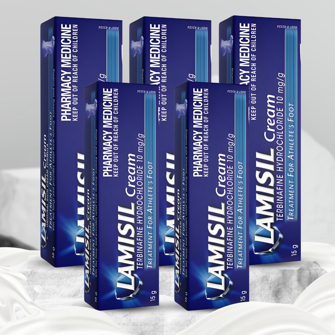 🦶Lamisill™ 1 Week Athlete's Foot Treatment, Antifungal Cream with Terbinafine Hydrochloride 1%, Fast Symptom Relief & Prevents Recurrence