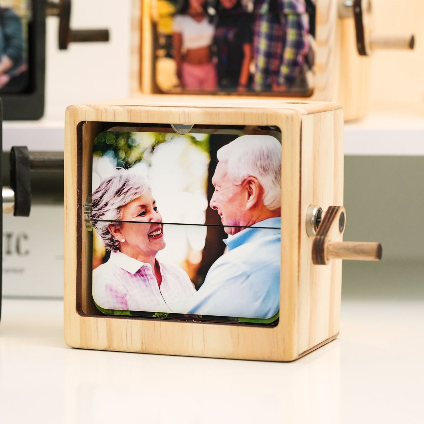 Flip Photo Box – Customizable Memory Album