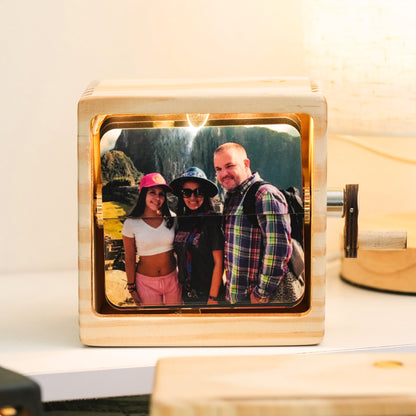 Flip Photo Box – Customizable Memory Album