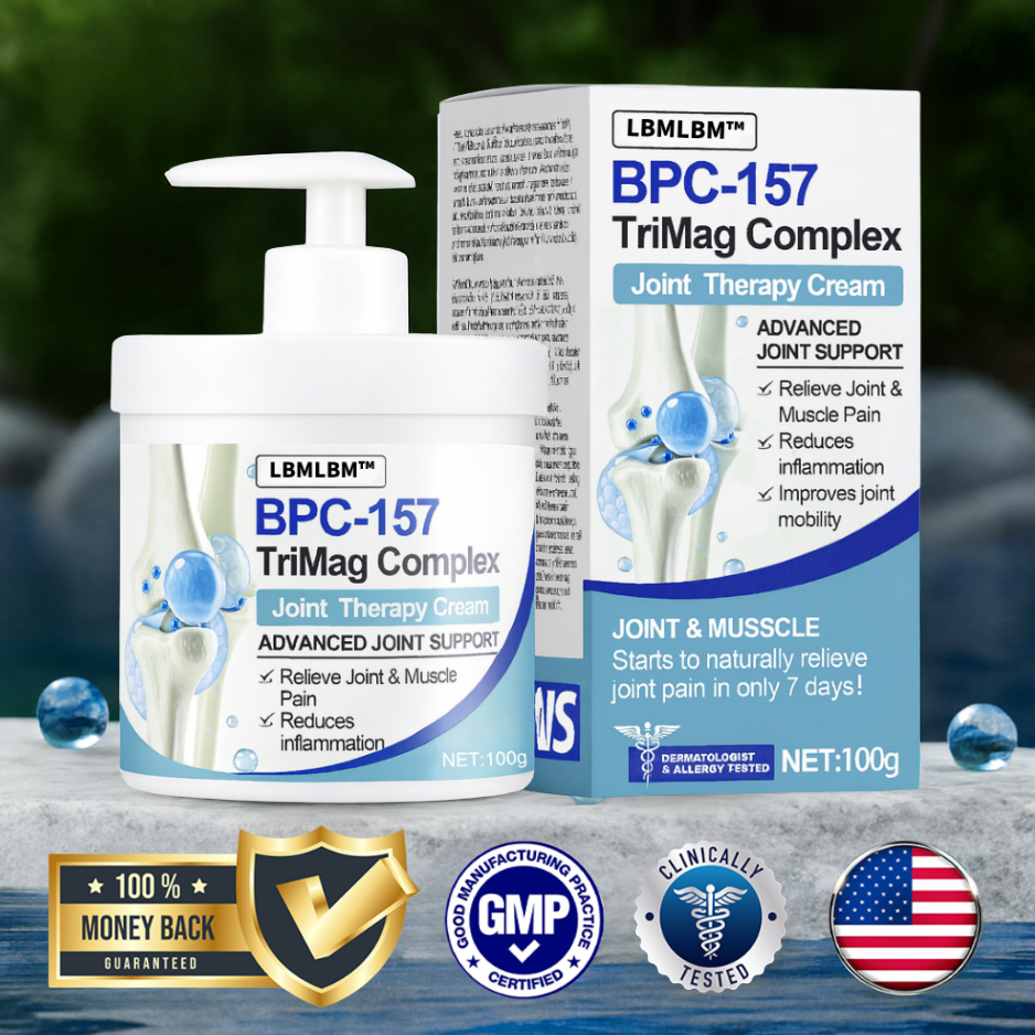 【𝑶𝒇𝒇𝒊𝒄𝒊𝒂𝒍 𝑺𝒕𝒐𝒓𝒆】LBMLBM™ BPC-157 TriMag Complex Joint Therapy Cream