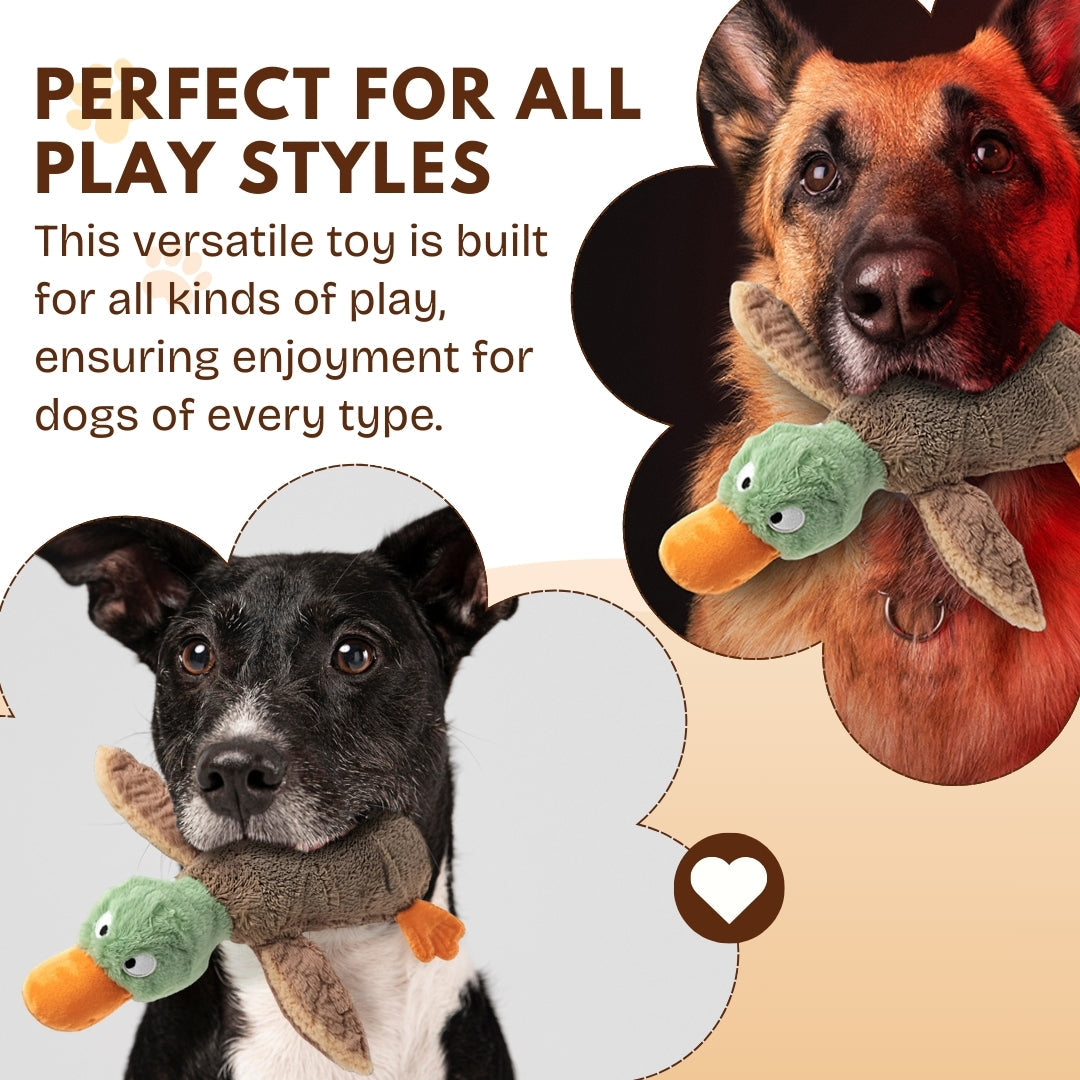 2025 Best Pet Supplies 2-in-1 Skin Stuffless Dog🐕 Squeaky Toy