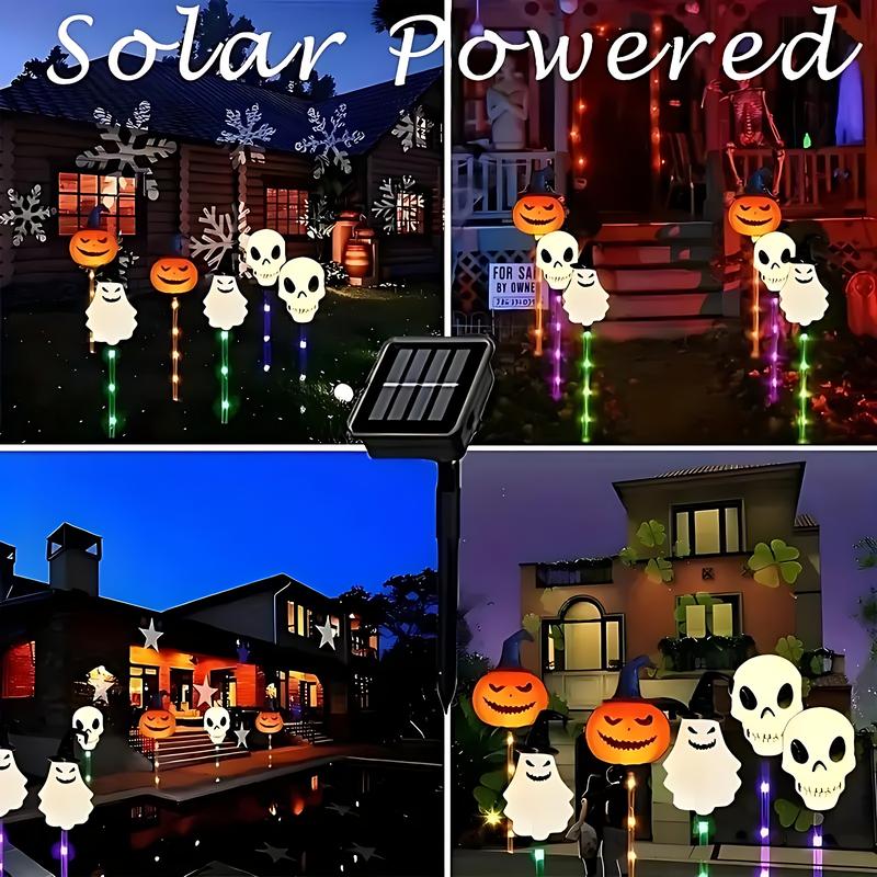 👻Halloween Early Discount 49% Off👻 A Set Of 6 Pcs, Halloween Solar Garden Lights
