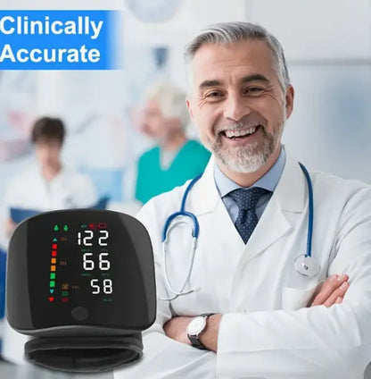 ⌚[Official Store] High-Precision Automatic Wrist BP Monitor-👍🏻[99.9% Accuracy]