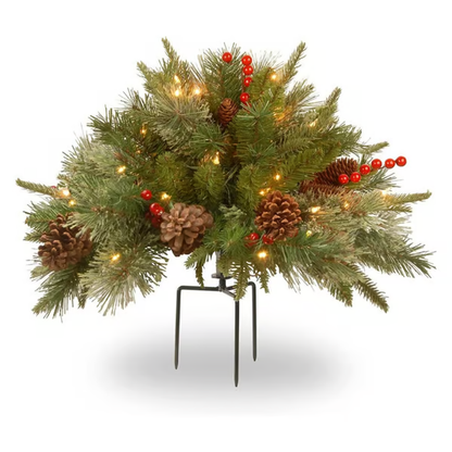 🎄Christmas Sale Flash 49% OFF🎄Pre-lit Artificial Christmas Tree Feel Real Urn Filler