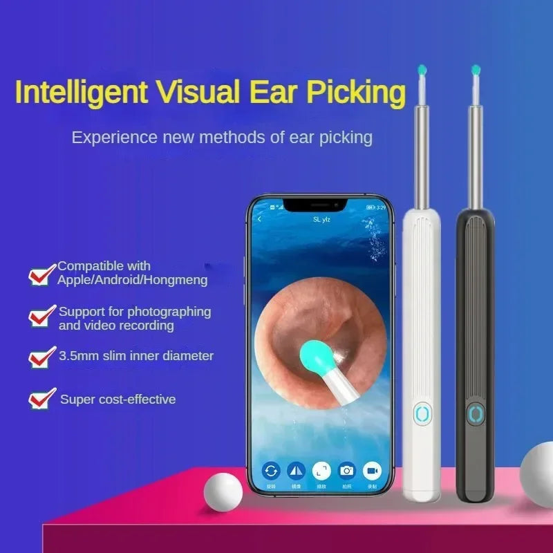 Visual Ear Pick Wireless Cleaning Endoscope HD Earwax Removal Tool