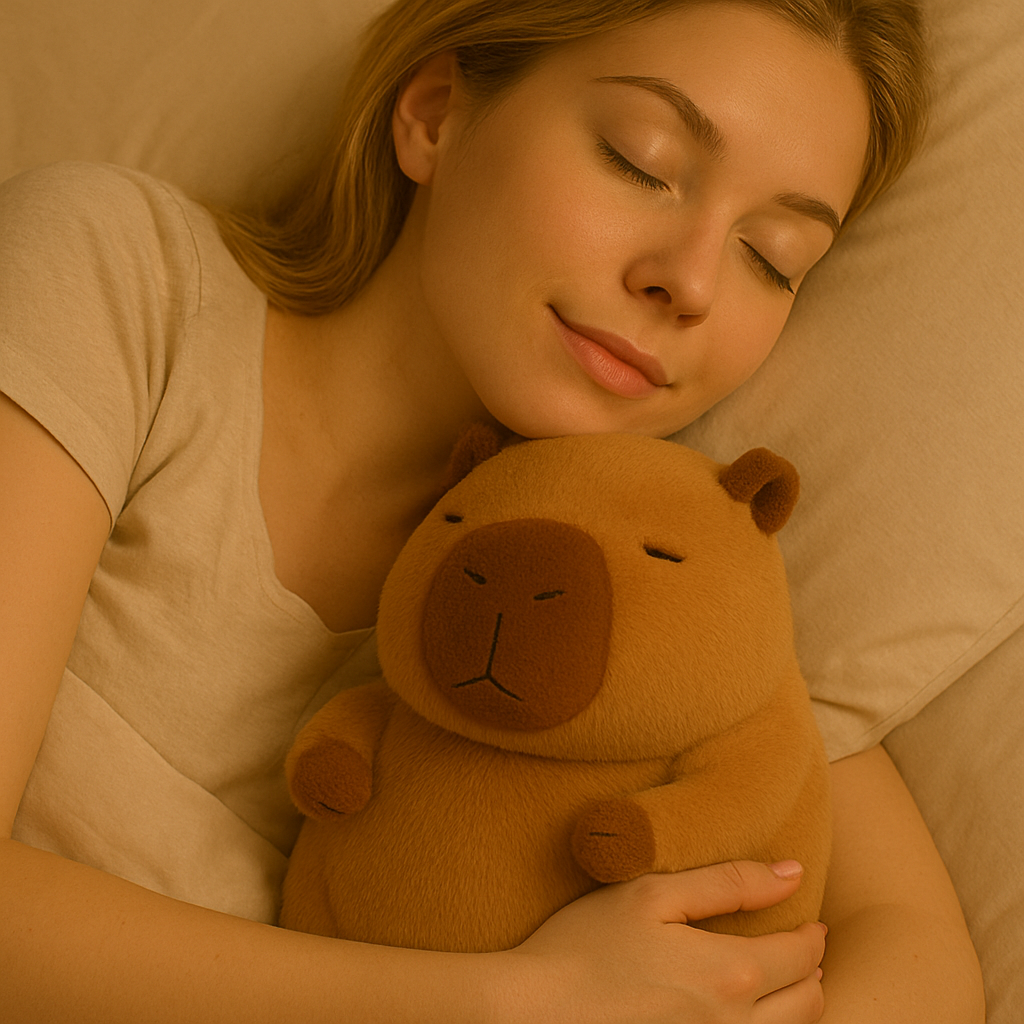 Lazy Sit Capybara Buddy - The Plush Pal Always Has Your Back