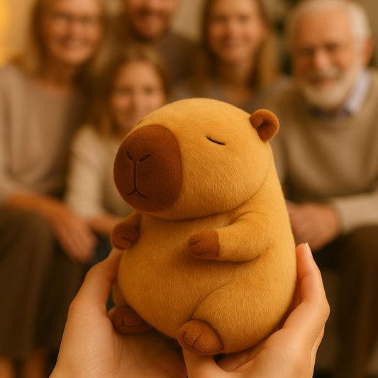 Lazy Sit Capybara Buddy - The Plush Pal Always Has Your Back