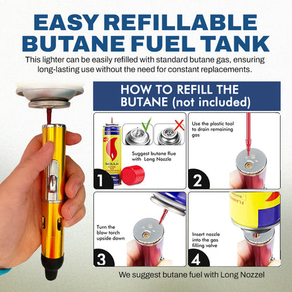 Golden September Sale 49% OFF - Deluxe Pipe Lighter Set for Men 🔥BUY 7 GET 50% OFF🔥