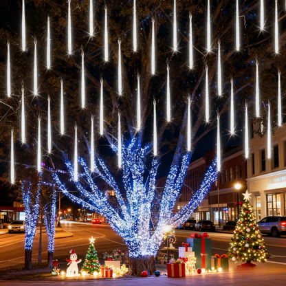 🎇 Christmas Flash Sale 🎁 49% OFF ✨LED Meteor Rain Lights — Perfect for Christmas Trees & Outdoor Displays!