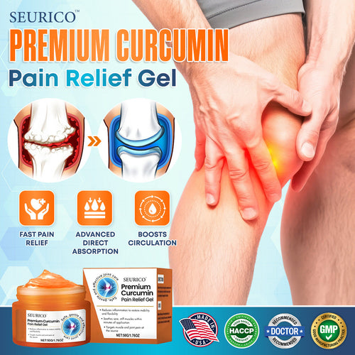 💪 Seurico™ Premium Curcumin Pain Relief Gel - Fast & Natural Relief for Joint & Muscle Pain! 🌿🔥