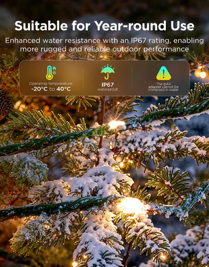 Star Fairy Lights with Remote Control - Make Every Christmas Tree Sparkle with Magic