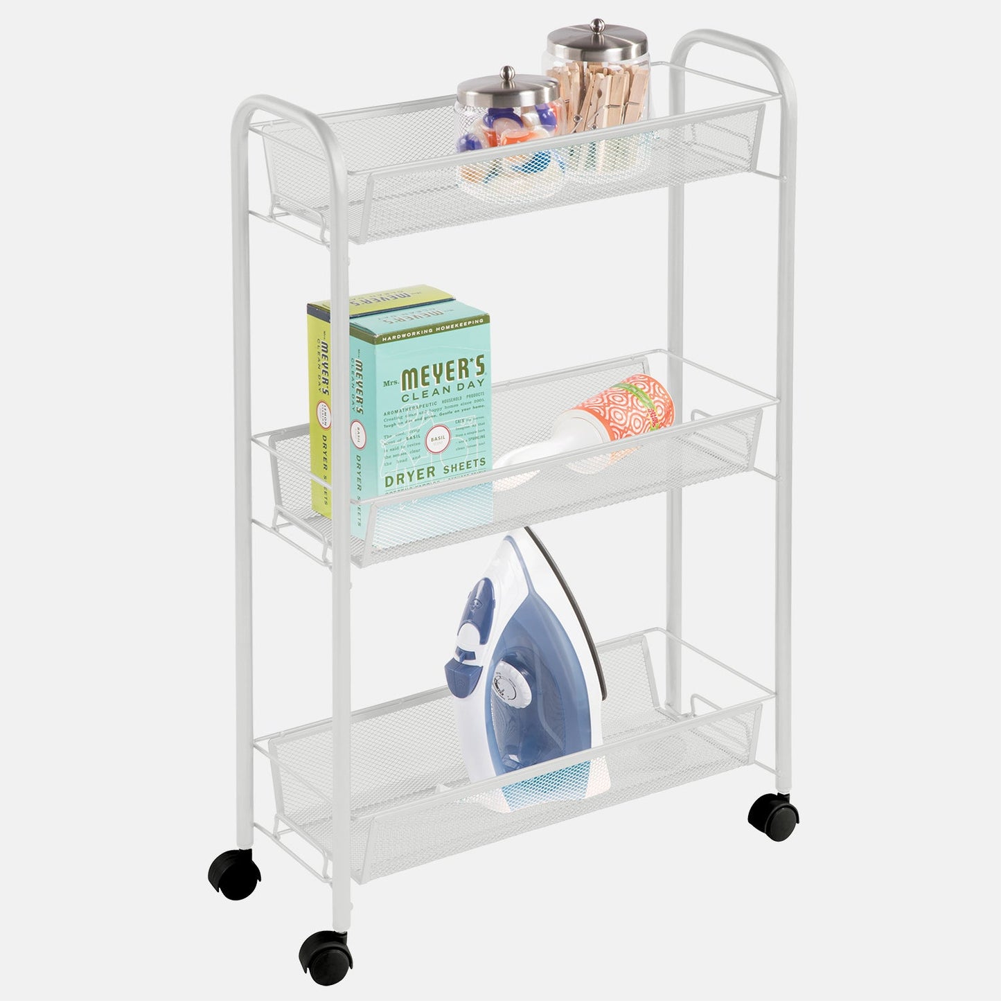 3-Tier Cart with Handles