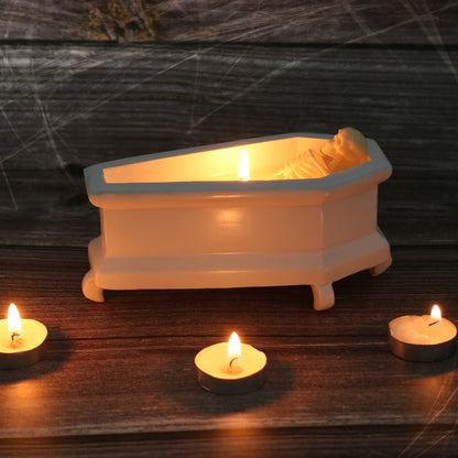 💀 Creative Skull Aroma Bubble Bath Candle🕯️| Halloween Vibe | Haunted House Holiday Decoration