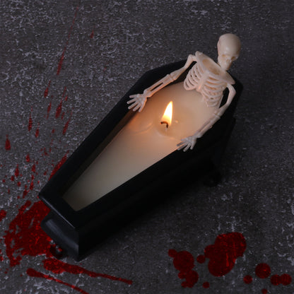 💀 Creative Skull Aroma Bubble Bath Candle🕯️| Halloween Vibe | Haunted House Holiday Decoration