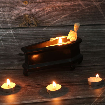 💀 Creative Skull Aroma Bubble Bath Candle🕯️| Halloween Vibe | Haunted House Holiday Decoration