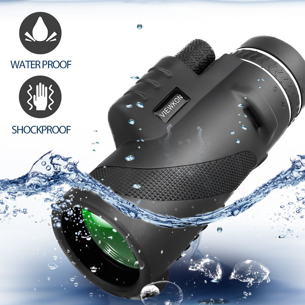 🌙High-Power 80x100 Monocular | Compact, Clear & Long-Distance Viewing